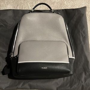 TUMI silver 14” laptop backpack